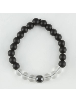 SiHako Onix-Buzlu Kuars Doğaltaş Bileklik