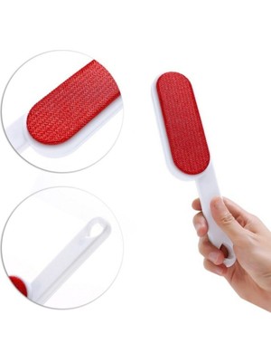 Özgürce Çift Taraflı Takım Elbise ve Kazak Tüyü Toz Giderici El Fırçası