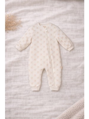 BABYCOSY %100 Organik Pamuk Bebek Uyku Tulumu | Fermuarlı, Yenidoğan, 6-12 Ay