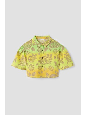 Lia Lea Bg Store Kız Çocuk Sarı Bluz