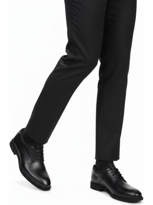 Papuçcity Bzky 2145 Erkek Klasik Eva Taban Deri Ayakkabı