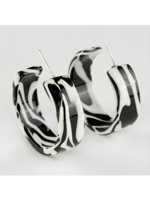 SiHako Yarım Halka Şekilli Küpe