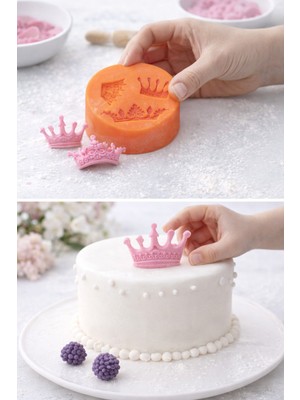 Feyza Design Renkli Silikon Kalıp, Şeker Hamuru, Sabun ve Mumler Için Çok Amaçlı Kullanım