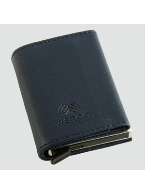 SiHako Mıknatıslı Mekanizmalı Kızaklı Kartlık Cüzdan Kağıt Para Bölmeli