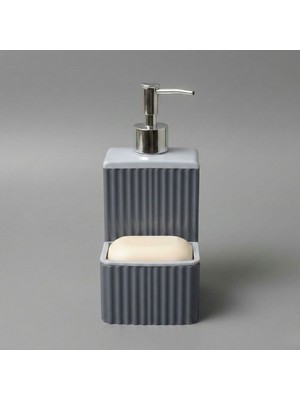 LE Paris Sünger ve Katı Sabunluk Hazneli  Banyo Sıvı Sabunluk | Mutfak Sıvı Sabunluk