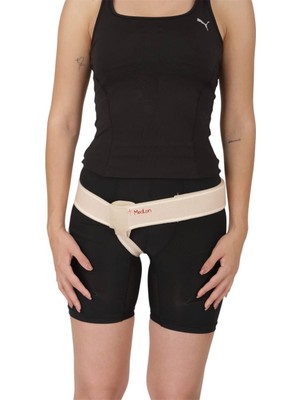 MedLon Fıtık Bağı  Kasık Bağı Bedensiz  Kasık Bağı Kemeri Kasık Fıtığı Cırt Ayarlı Çift Taraflı Sağ Sol