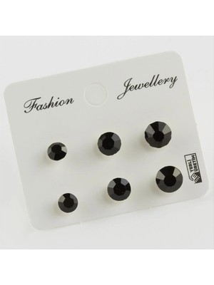 SiHako 6'lı Tektaş Küpe