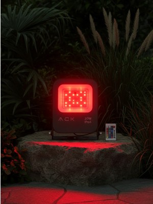 Ack 30W LED Rgb Projektör
