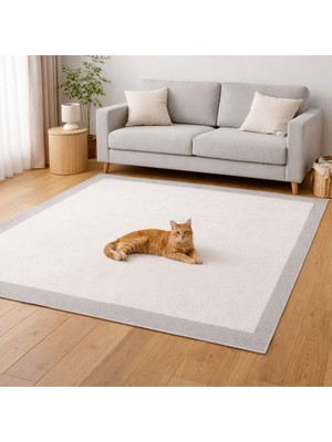 Ultra Halı Riga Serisi Kolay Temizlenebilir Leke Tutmayan Toz Yapmayan Pati Dostu Özel Ölçüye Uygun Sisal Halı