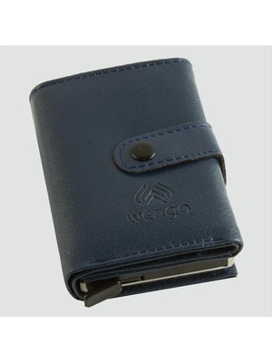 SiHako Mekanizmalı Kızaklı Kartlık Cüzdan Kağıt Para Bölmeli