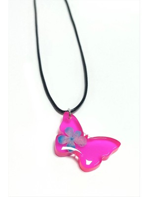 SiHako Kartopu Çiçeği Epoksi Kolye