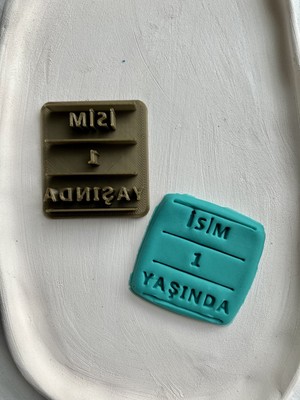 Feyza Design Kişiye Özel Doğum Günü Temalı Seramik Mühür ile Eşsiz Hediye
