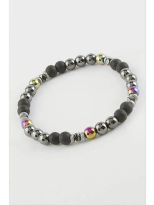 SiHako Hematit & Onix Doğaltaş Bileklik