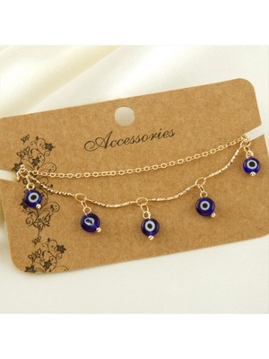 SiHako Nazar Lüks Çelik Halhal