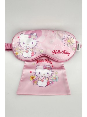 Miniso Hello Kitty Lisanslı Çiçek Dili Serisi Uyku Maskesi