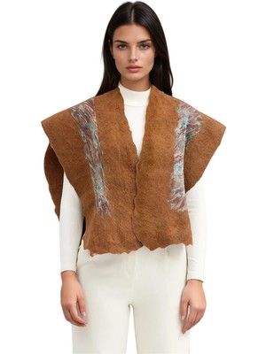 Neptune Marbling Kum ve Deniz Keçe Yelek