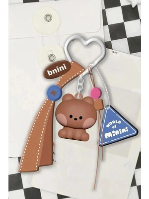 Miniso Minini Koleksiyon Dopamin Oturma Duruşu 3D Anahtarlık