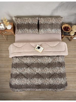 Premium Çift Taraflı Welsoft Yorgan Seti Özel Çantalı Çift Kişilik 50X70 2 Adet Yastık Kılıfı