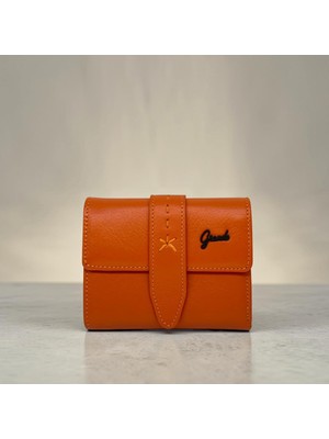 Grande Gerçek Deri Kadın Cüzdanı Hakiki Deri Küçük Boy