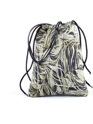 Neptune Marbling Vahşi Sarmaşıklar Çanta