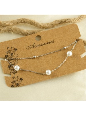 SiHako Inci Ziincir Lüks Çelik Halhal