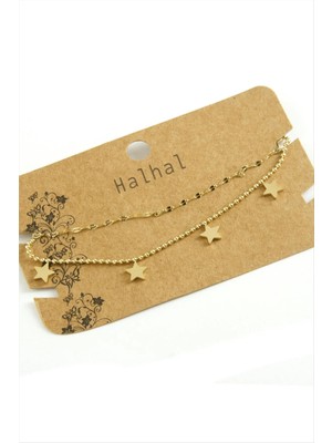 SiHako Yıldız Lüks Çelik Halhal