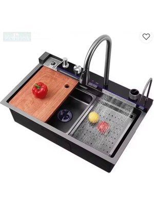 Gürtuz Çok Amaçlı 2 Tuşlu Akıllı Evye – Ev ve Işyeri Kullanımına Uygun