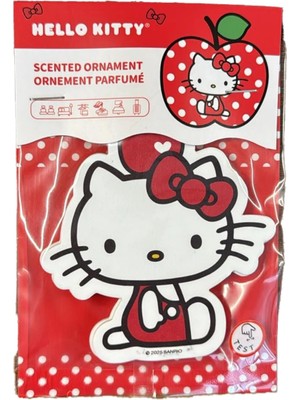 Miniso Hello Kitty Lisanslı Elma Koleksiyonu Kokulu Süs