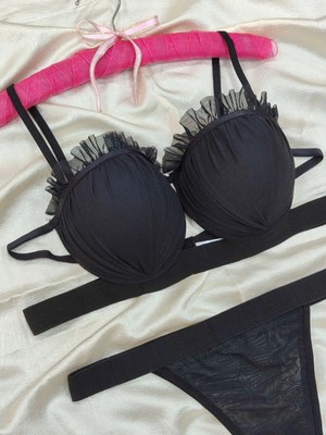 Istiridye Model Tam Dolgulu Destekli Sütyen Külot Takım - Kadın Iç Giyim