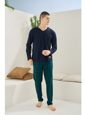 Kly Midi Yaka Pijama Takımı 9265