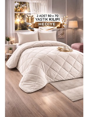 Welsoft Lux Çift Kişilik Yorgan | 195×215 cm | Ultra Yumuşak & Sıcak
