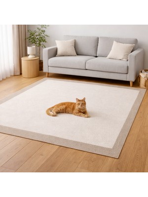 Ultra Halı Riga Serisi Kolay Temizlenebilir Leke Tutmayan Toz Yapmayan Pati Dostu Özel Ölçüye Uygun Sisal Halı