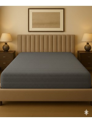 Miabella Home %100 Pamuk Armürlü Çift Kişilik Lastikli Çarşaf Fitted Yumuşak Dokulu Tek Kişilik Lastikli Çarşaf