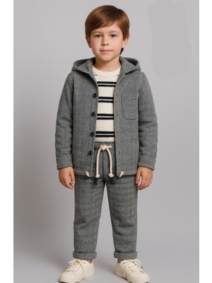 Nanica Kids Erkek Kapuşonlu Ceket 26YNNC126507