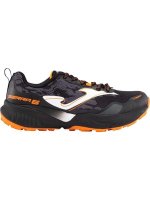 Joma Sıerra Men 2301 Erkek Koşu Ayakkabısı Siyah Turuncu Kauçuk Taban ile Konforlu Tasarım