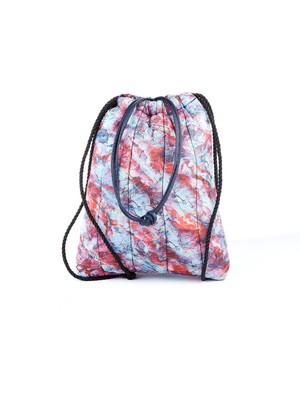 Neptune Marbling Okyanus Çiçeği Çanta