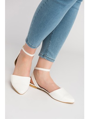 Beyaz Kadın Babet D726226209