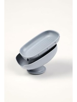 Skygo Vantuzlu Su Giderli Çift Katmanlı Sabunluk,vakumlu Su Giderli Sabunluk (2)