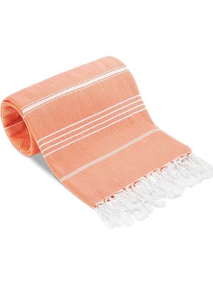 Rubby Avm Summer Wind Soft %100 Pamuk Peştemal 100X180 cm Turuncu