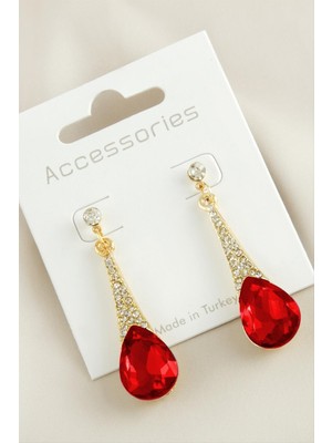 SiHako Damla Taşlı Yeni Sezon Küpe