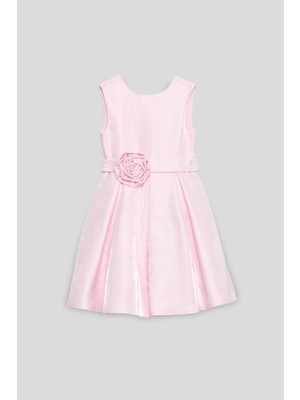 Tyess Bg Store Kız Çocuk Pembe Elbise