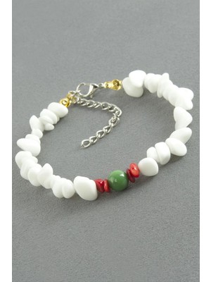 SiHako Kırık Doğaltaşlı Bileklik