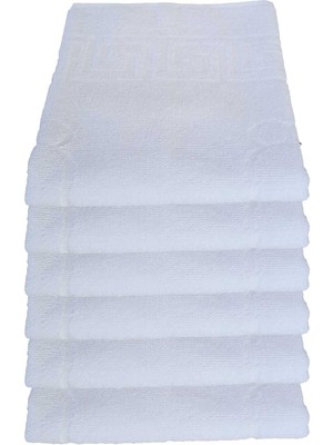 Rubby Avm 6 Lı Ayak Izli Banyo Paspas Pamuklu Ayak Havlusu 50X70 cm