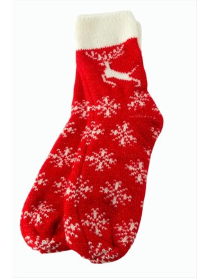 SiHako Kartanesi Yılbaşı Örme Çorap