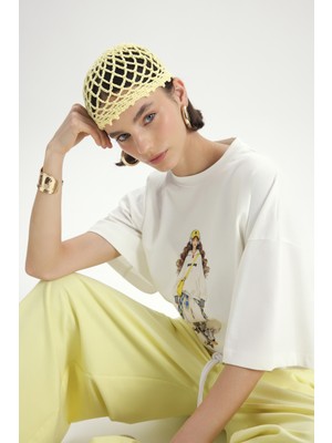 Mai Arles Sarı T-Shirt Eşofman Takım