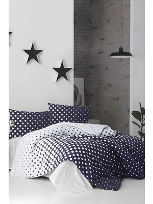 Rubby Avm Çift Kişilik Nevresim Takımı Pamuklu Gece Yıldızları