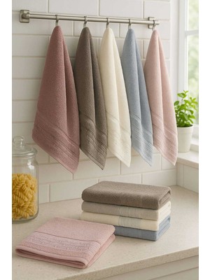 Rubby Avm 6 Parça Mutfak Havlusu Seti %100 Pamuklu Zahter