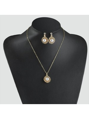 SiHako Taşlı Set Kolye