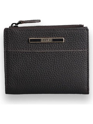 Guard Kahverengi Hakiki Deri Küçük Boy Bozuk Paralıklı Kadın Cüzdan // GRD260226WT1767