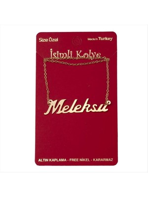 SiHako Meleksu Isimli Kolye (Kişiye Özel)